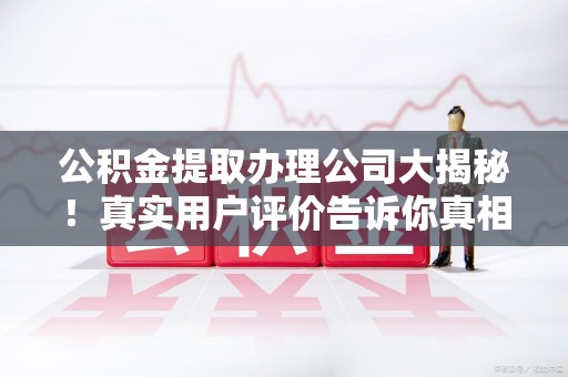 湖里公积金提取办理公司大揭秘！真实用户评价告诉你真相